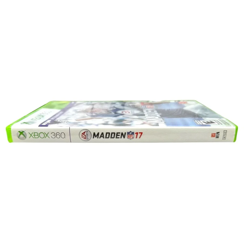 Madden NFL 17 Xbox 360 EA Sports 2016 CIB Case Insert Gronkowski Tested